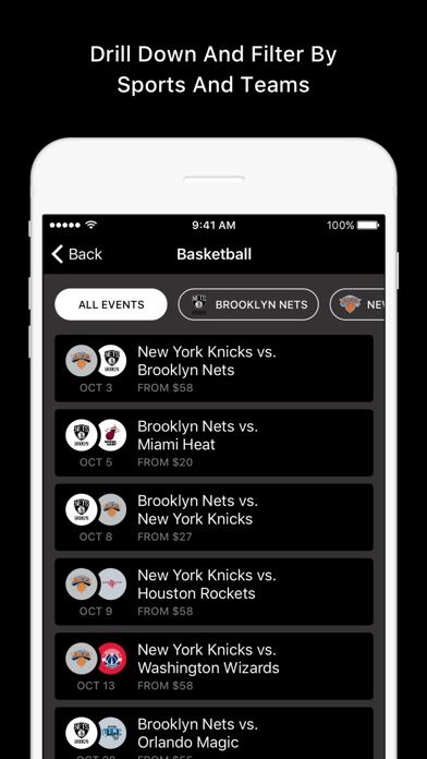 Score - Sports Tickets screenshot 2