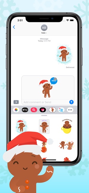 Christmas Gingerbread Stickers(圖3)-速報App