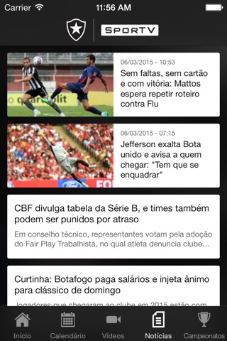 Botafogo Oficial screenshot 4