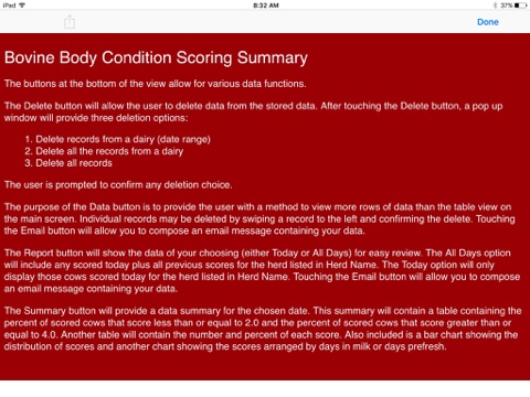 Body Condition Scorer screenshot 4