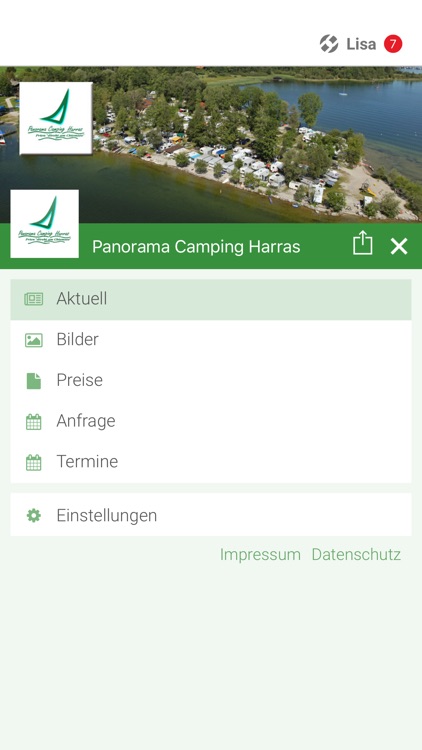 Panorama Camping Harras