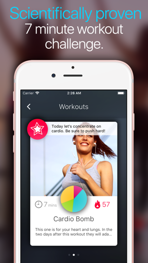 ‎7 Minute Workout by Wonder Screenshot