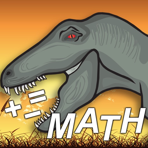 Dinosaur Park Math Icon