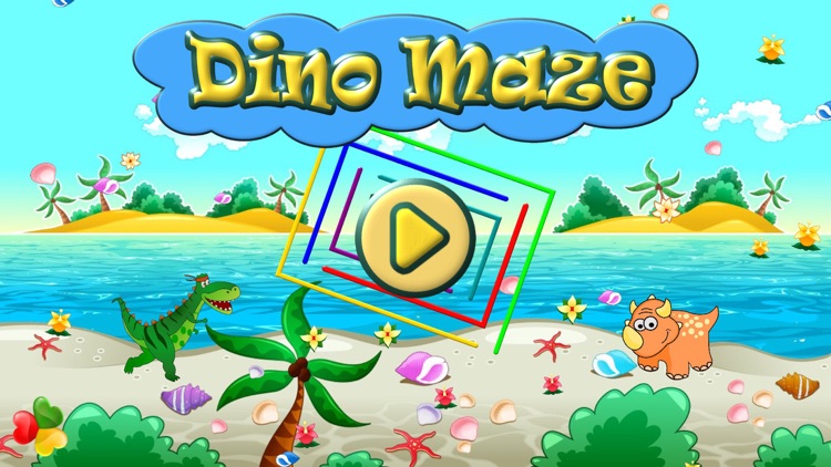 Dino Maze: kids learning games screenshot-0