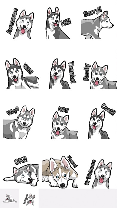 How to cancel & delete HuskyMoji - Husky Emoji & Sticker from iphone & ipad 2