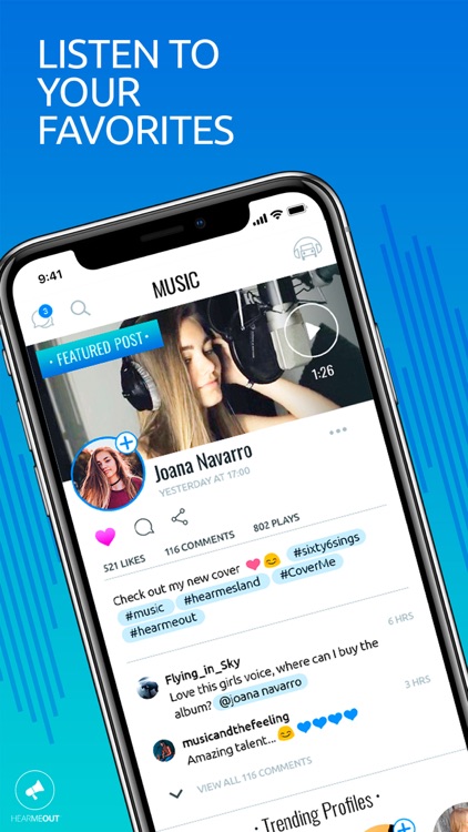 HearMeOut-Voice Social Network