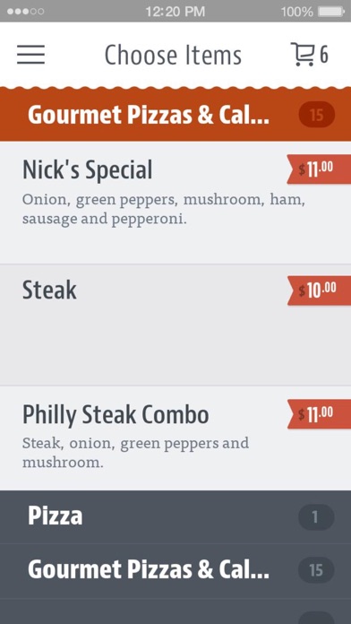 Nick's Pizza & Seafood screenshot 3
