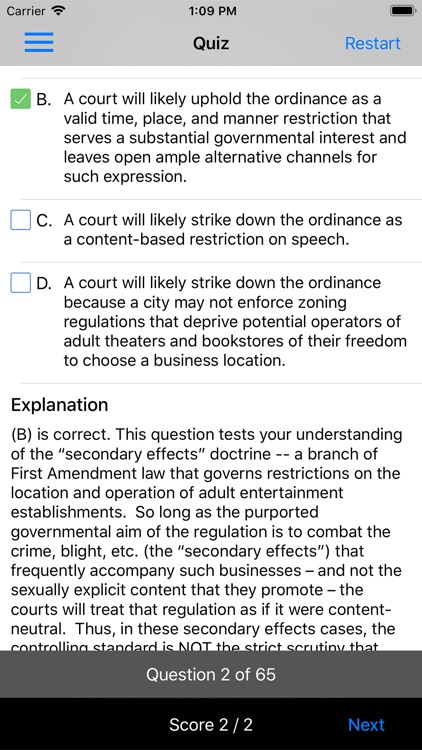 Constitutional Law Supreme Bar screenshot-5