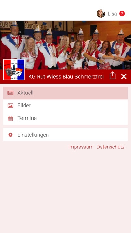 KG Rut Wiess Blau Schmerzfrei