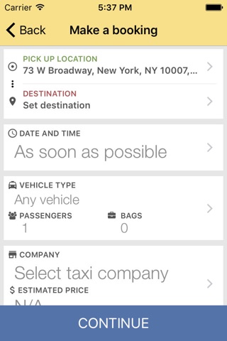 TaxiCaller - for passengers screenshot 3