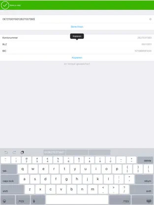 Captura 1 IBAN Calculator by MoneyCoach iphone