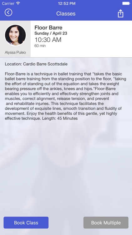 Cardio Barre