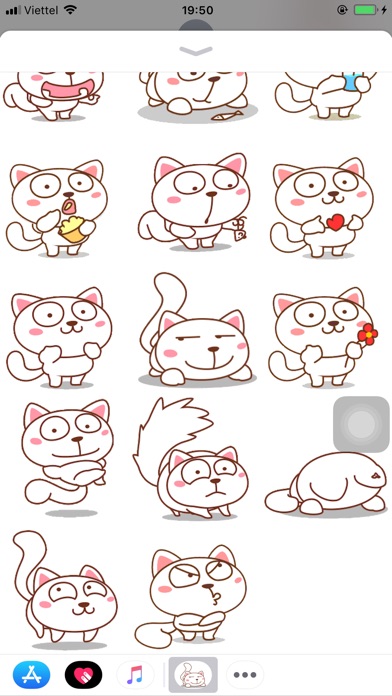 Kitty Animated Sticker screenshot 2