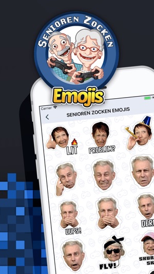 Senioren Zocken Emojis App(圖1)-速報App