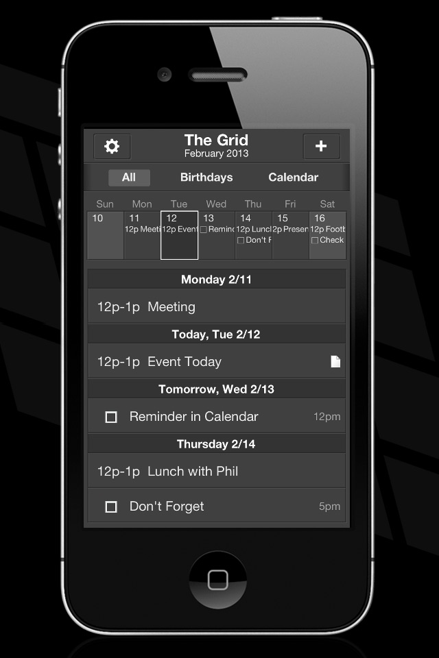 The Grid - Calendar screenshot 4