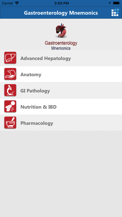 How to cancel & delete Gastroenterology Mnemonics from iphone & ipad 1