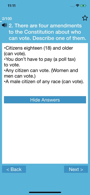 US Citizenship Test (2019)(圖2)-速報App