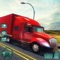 Ultimate trucker driving challenge starts as day begins with heavy-duty traffic and transporting cargo to supermarket in time