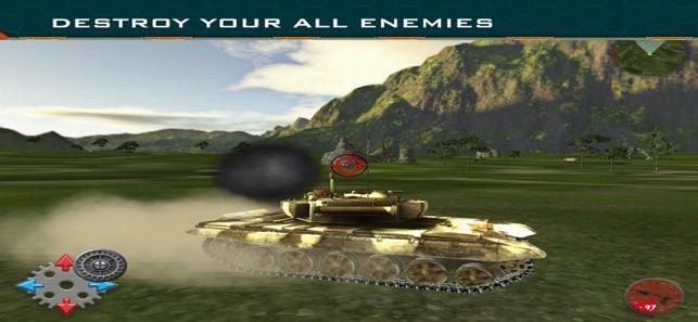 Metal Frontline Tank 3D