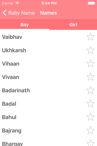 Modern Baby Names screenshot 4