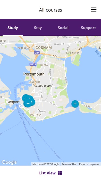 Uni of Portsmouth Virtual Tour screenshot 2