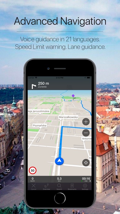 Poland Offline Navigation screenshot 4