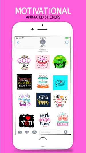 Animated INSPIRATIONAL & Love Quotes Stickers(圖3)-速報App