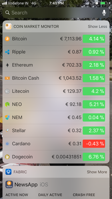 Coin Market Monitor screenshot 3