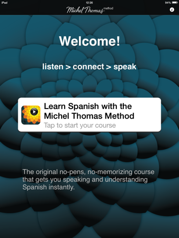 Michel Thomas: Spanish screenshot 2