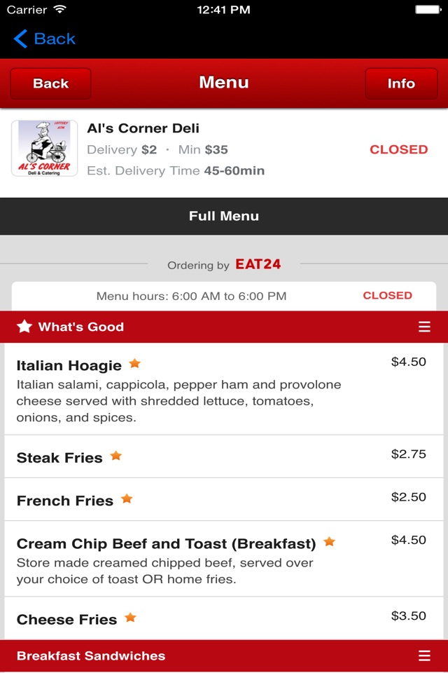 Als Corner Deli screenshot 4