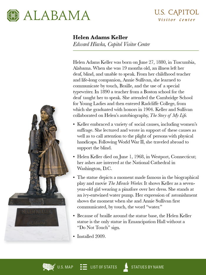 State Statues in the Capitol