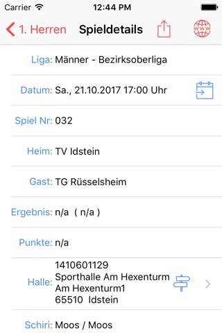 TG Rüsselsheim Handball screenshot 3