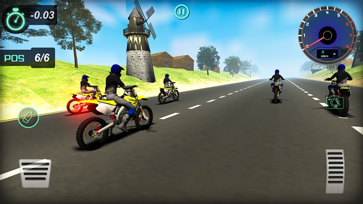 Highway Bike Stunt Racer screenshot-3