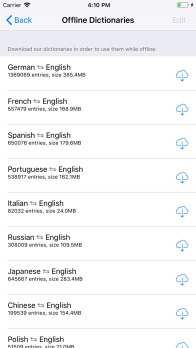 Dictionary Linguee review screenshots