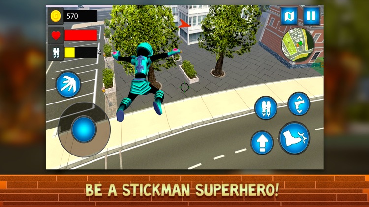 Rope Stickman: Swinging Hero