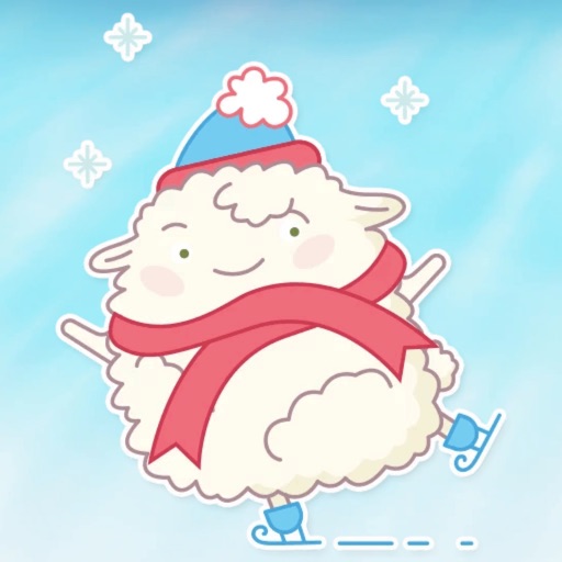 Cute Sheep! Stickers icon