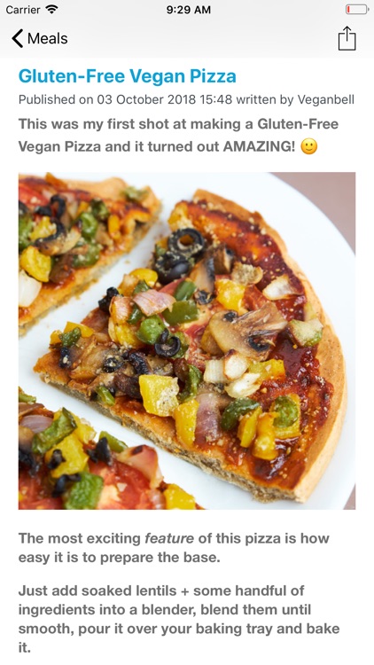 Vegan Recipes by Veganbell screenshot-3