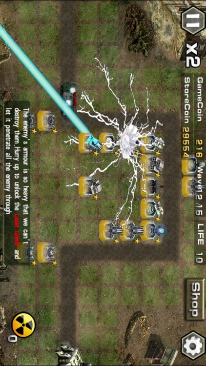 Tank Tower Defense-Hero War