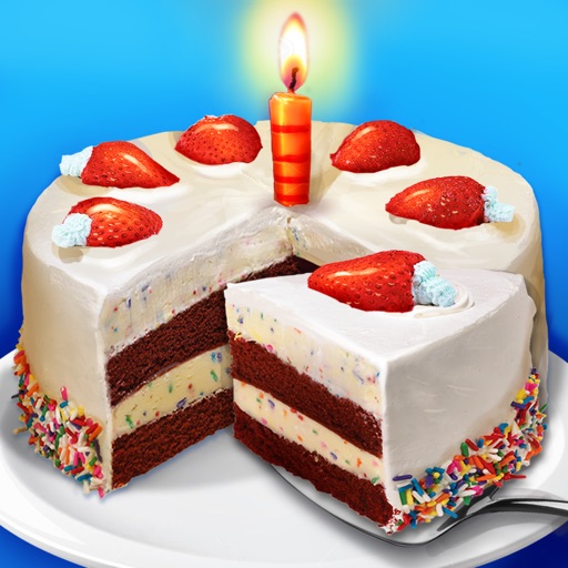 Sweet Birthday Cake Icon