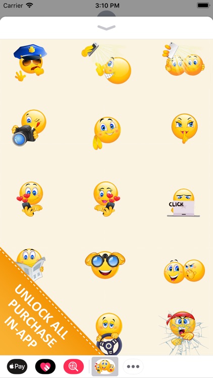 Stickers autocollants Emoji