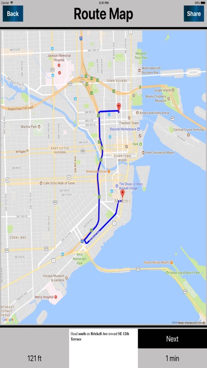 Miami Florida - Offline Maps screenshot-3