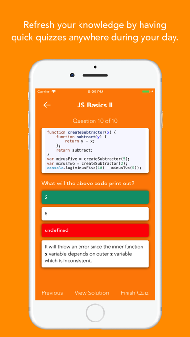 How to cancel & delete Enigma - Javascript Quizzes from iphone & ipad 2