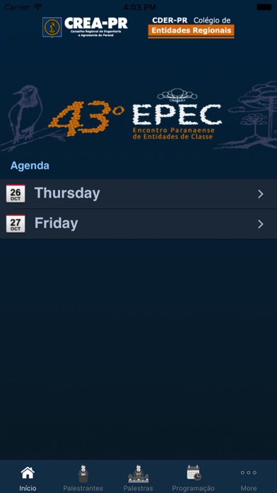 43º EPEC screenshot 2