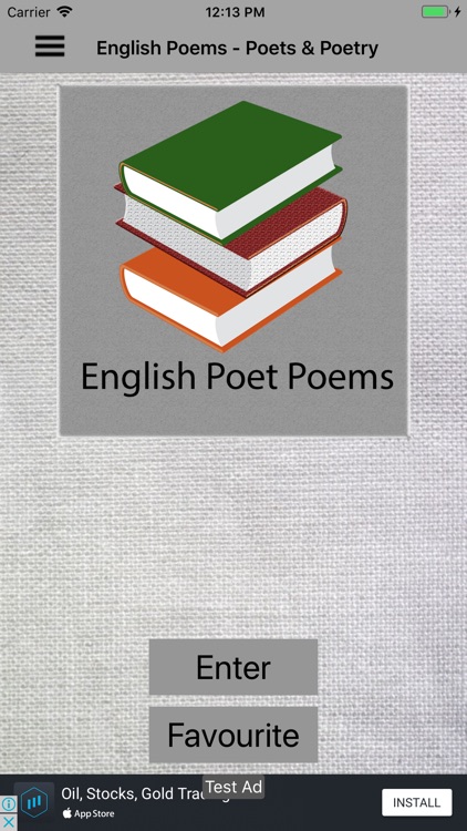 English Poems - Poets & Poetry