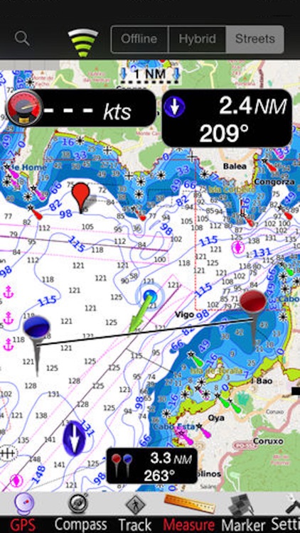 Galicia GPS Nautical Charts