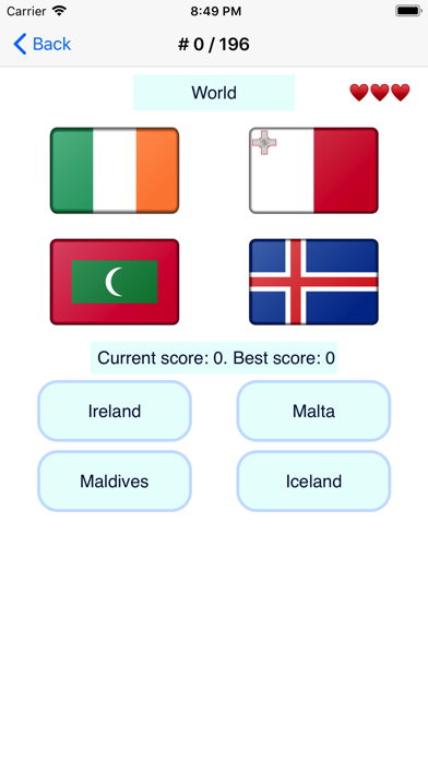 How to cancel & delete Country Flags Memorizer from iphone & ipad 3