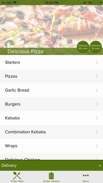 How to cancel & delete Delicious Pizza Poole from iphone & ipad 1