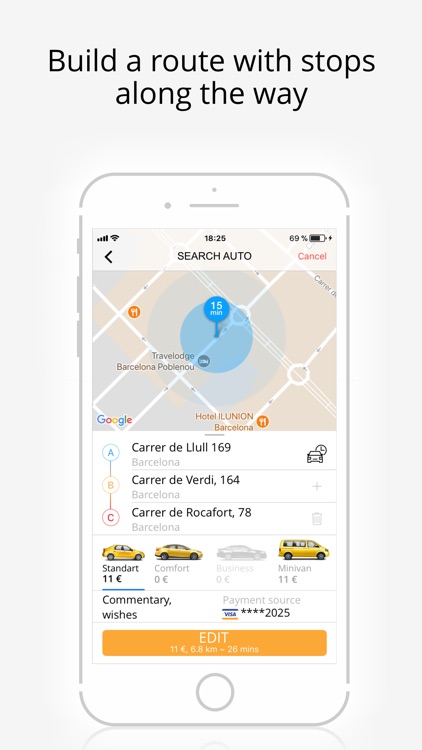 Angel - taxi booking online