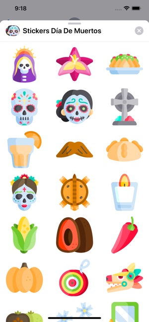 Stickers Día De Muertos(圖2)-速報App