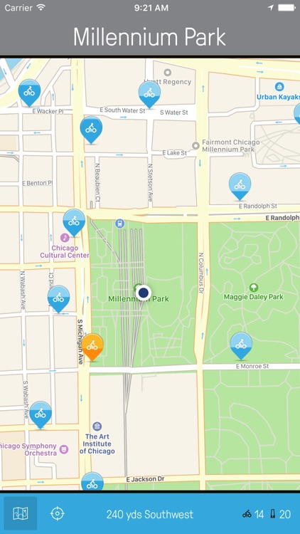 Chicago Bikes — A One-Tap Divvy Bike App screenshot-3